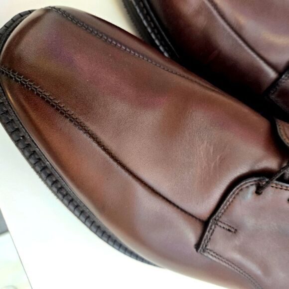 Allen Edmonds Brown Oxford Warren Shoe Never Worn Size 10.5 - Picture 2 of 9